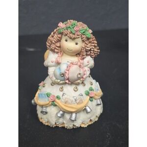 Vintage‎ 1995 Enesco Angel with Wedding Quilt on Stand - Patterns of Life